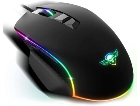 Ratón Gaming SPIRIT OF GAMER Pro M1 (Inalámbrico - 8000 dpi - Negro)