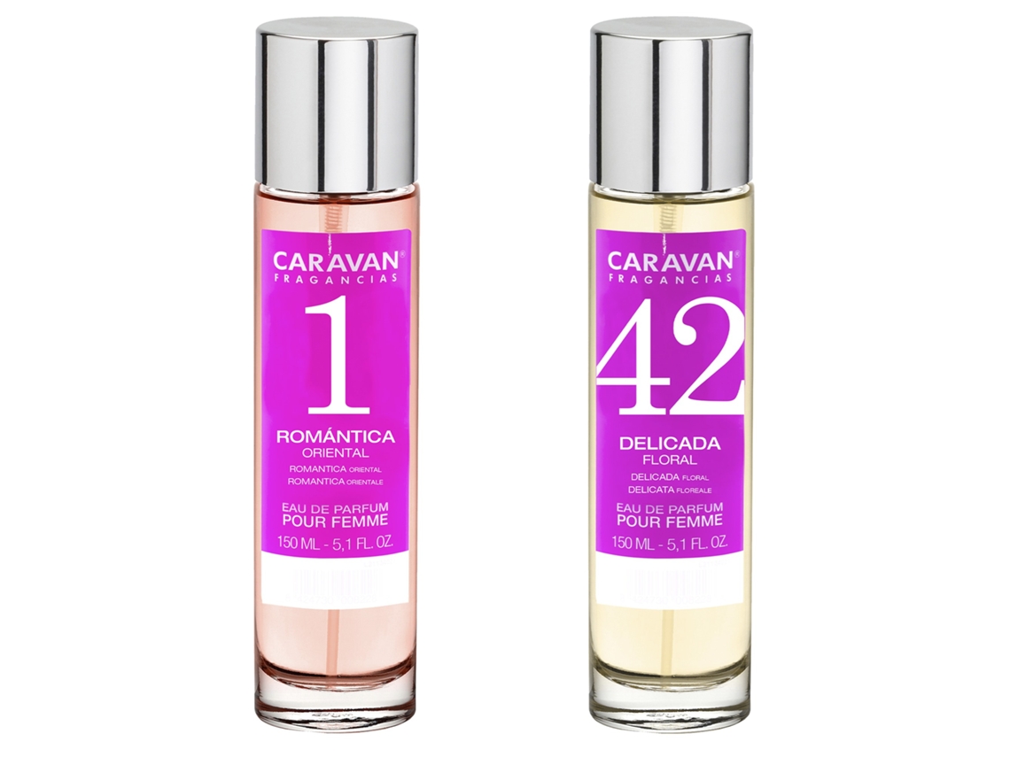 Set de 2 Perfumes Caravana Mujer Nº42 y Nº1 COLONIAS Y PERFUMES MULTIMARCA