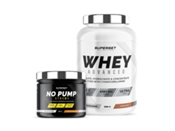 Programa de Energía Fitness 100 Whey Advanced Protein 900 g Chocolate Nut No Pump Xtreme Long Island Icetea Superset Nutrition
