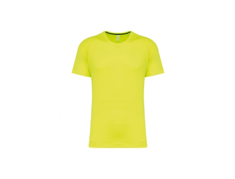 Camiseta de Hombre para Running UHLSPORT Score Track Poliéster Amarillo (10)