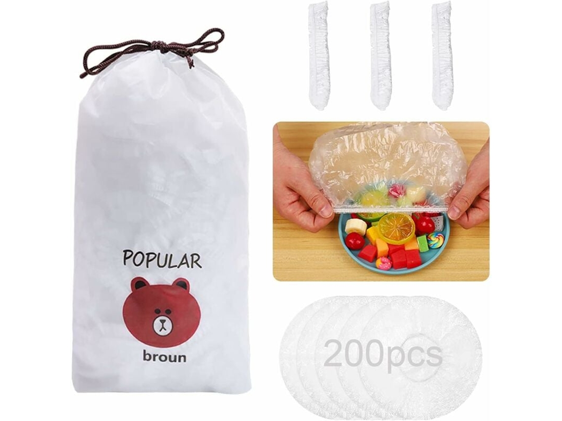 KOFIHETY Bolsas flexibles para conservación de alimentos frescos, cubiertas para alimentos con bordes elásticos, tapas ajustables con cierre reutilizable de co