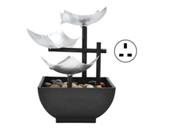 Fuente De Mesa De 3 Niveles Con Luz Led Para Decoración De Interiores Del Hogar/oficina, Enchufe Británico Ac220-240v