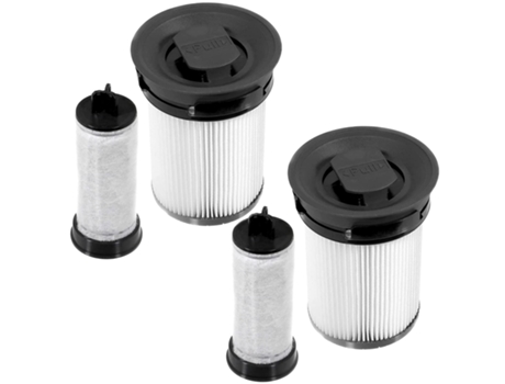 Juego de 2 accesorios para filtro de montón con cepillo Miele Triflex Hx1 F INF