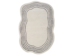 Alfombra de pelo corto BELIANI Ramzan de Viscosa Beige 200x300