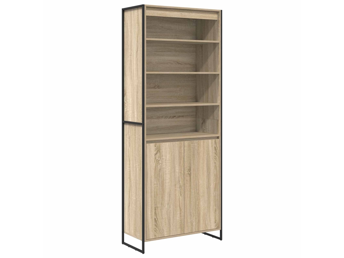 Armarios altos Sonoma de 2 piezas 79x36x200 cm Madera procesada MAISON EXCLUSIVE