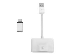 Adaptador Inalámbrico Para Coche Plug And Play. Convierte La Conexión Por Cable En Inalámbrica. Compatible Con Iphone Ios 10+ Y Coches De 2016 En Adelante.