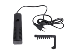 Bomba sumergible de 5 W y 119 gph, altura de elevación de 2,6 pies, IP68, ultra silenciosa, con boquilla, para acuario, tanque, pecera, enchufe europeo 220-240 V.
