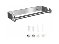 Portarrollos De Cocina Pared Acero Inox 304 – Instalación Sin Taladros – Acabado Cepillado Elegante