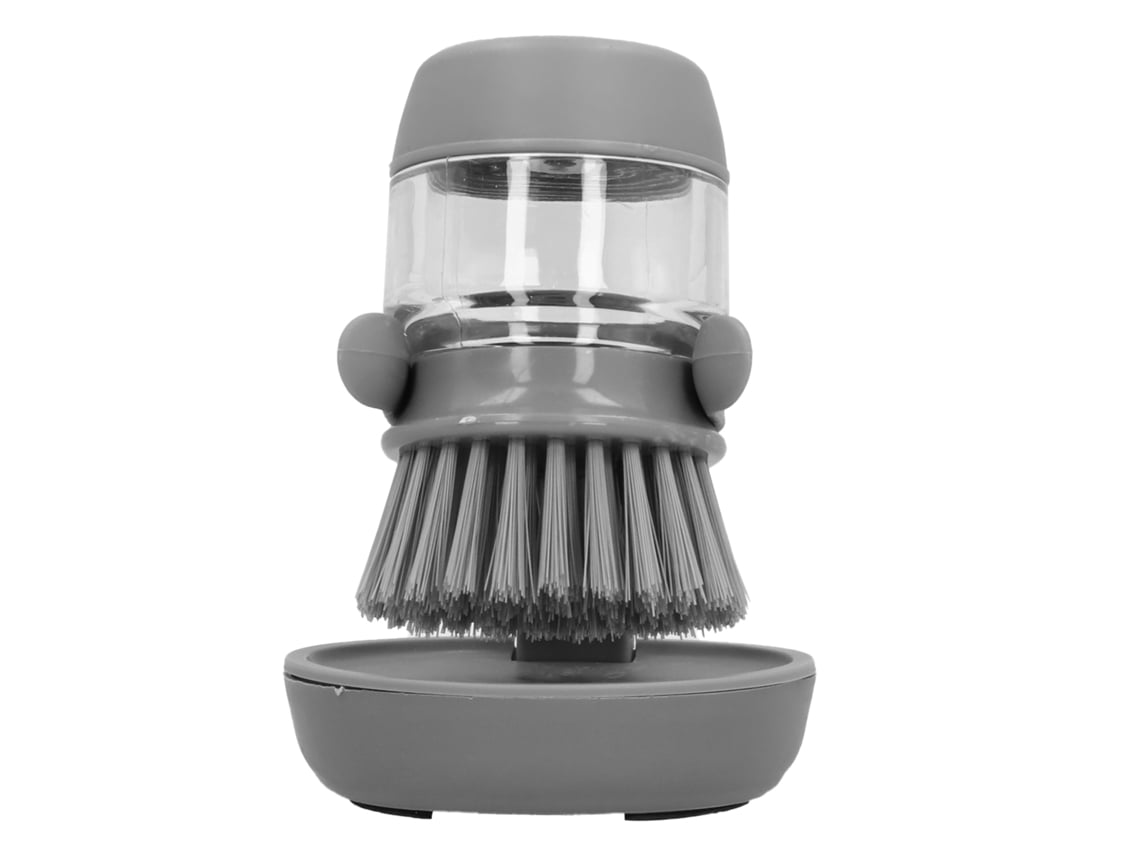 Cepillo lavavajillas automático Baok, herramienta de limpieza de cocina sin grasa, cepillo de limpieza (gris)