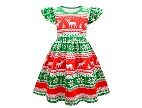 Disfraces de navidad cosplay vestido infantil 120