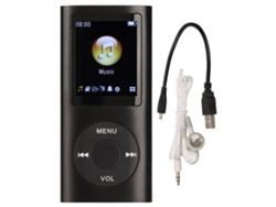 Reproductor MP3 (Sonido sin pérdida, Pantalla LCD de 1,8 pulgadas)