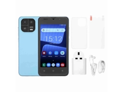 M13 Pro Smartphone 5.0 Polegadas 3g Dual Sim Tela Hd Desbloqueado Com Reconhecimento Facial Azul Plug Uk