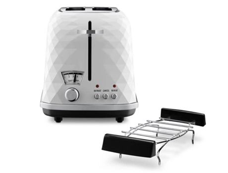 De'Longhi Ctj 2103.W Mini Horno 2 Rebanadas 900 W Negro Blanco