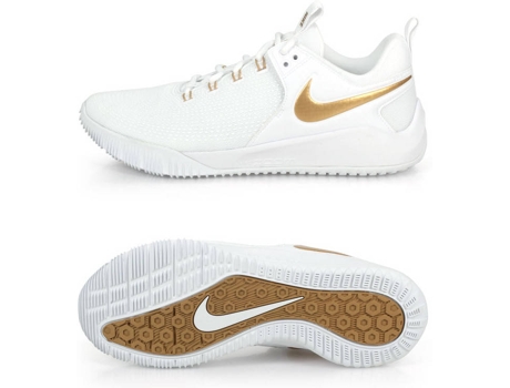 Zapatillas para Hombre NIKE Air Zoom Hyperace 2 Blanco para Vóleibol (Talla: 44,5)