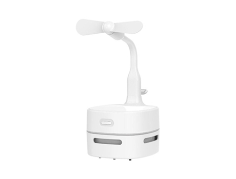 Aspiradora multifuncional, miniventilador portátil para el hogar, lámpara de escritorio tres en uno para estudiantes, aspiradora de escritorio