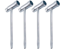 Acero 13 19 13 19 (llave Para Motosierra Con Mango En T De 13-19 Mm Para Cortacésped)