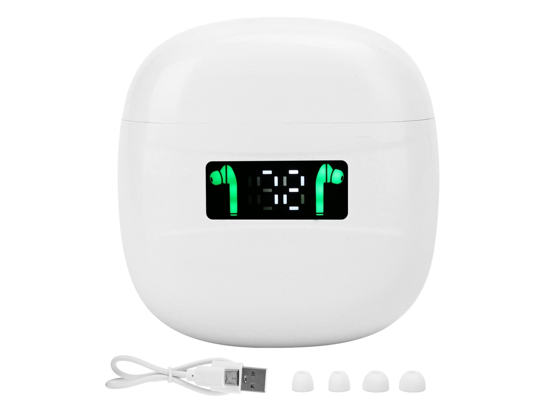 Fone De Ouvido True Wireless Bluetooth 5.2 J3pro Com Tela Digital Led Touch In-ear Binaural