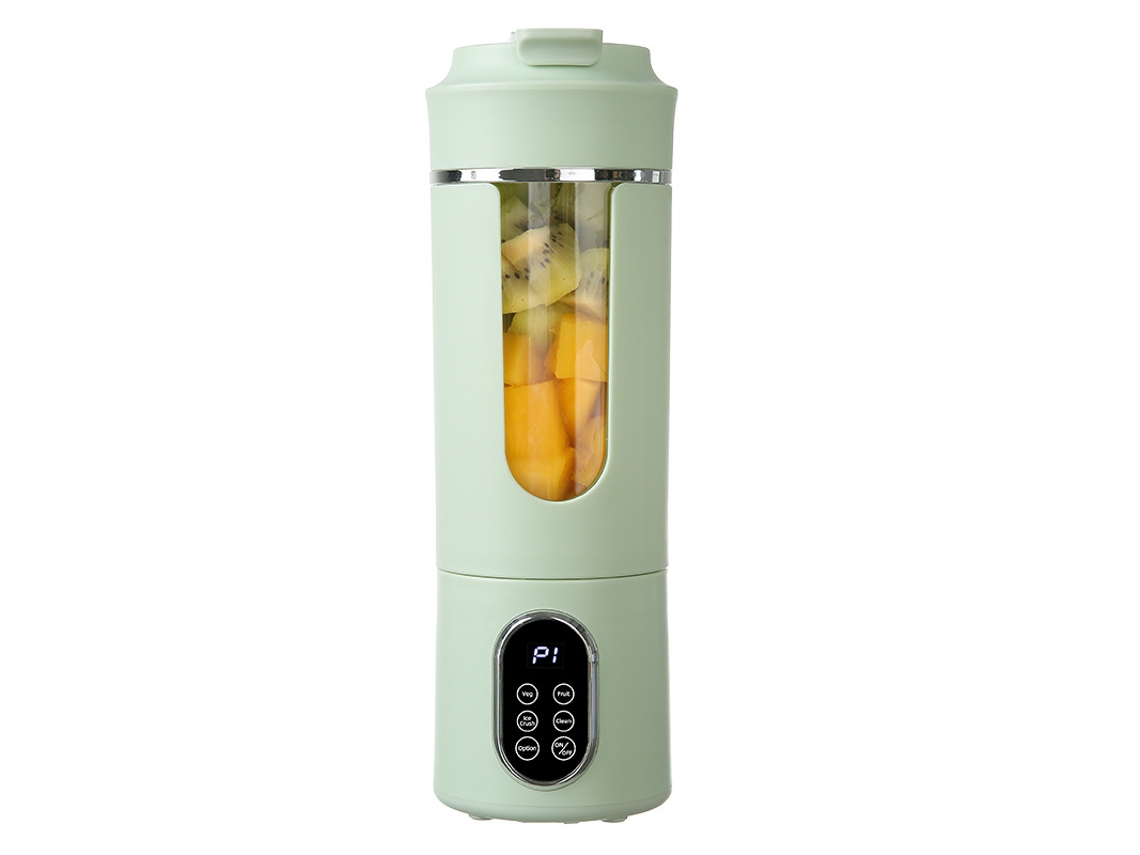 Liquidificador, Mini Juicer, 530ml, Ideal Para Preparar Smoothies, Milkshakes E Sucos (verde Claro) Spqment