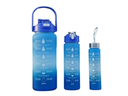 3 botellas de agua deportivas a prueba de fugas Rosewell