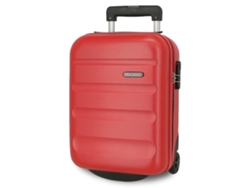 Maleta de cabina ROLL ROAD Flex Roja (31x40x20cm - 33L)