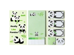 Juego de notas adhesivas Eifson Notepad con 550 hojas (panda)