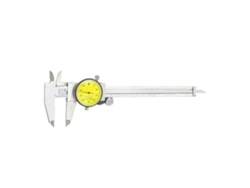 Pied À Coulisse Cadran 6, 150 Mm, 0, 01, Chocs Auxiliares Resistentes, Acier Inoxydable, Vernier