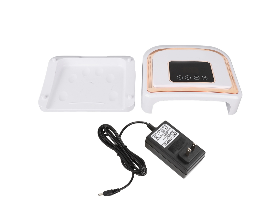 Lámpara de uñas inalámbrica de 120 W con sensor de inducción infrarroja automático para salones de manicura 100-240 V
