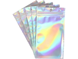 Bolsa De Aluminio Resellable, Con Pantalla Frontal Transparente Y Película Metalizada De Alta Calidad, Multiusos Para Almacenar Alimentos Con Protecci