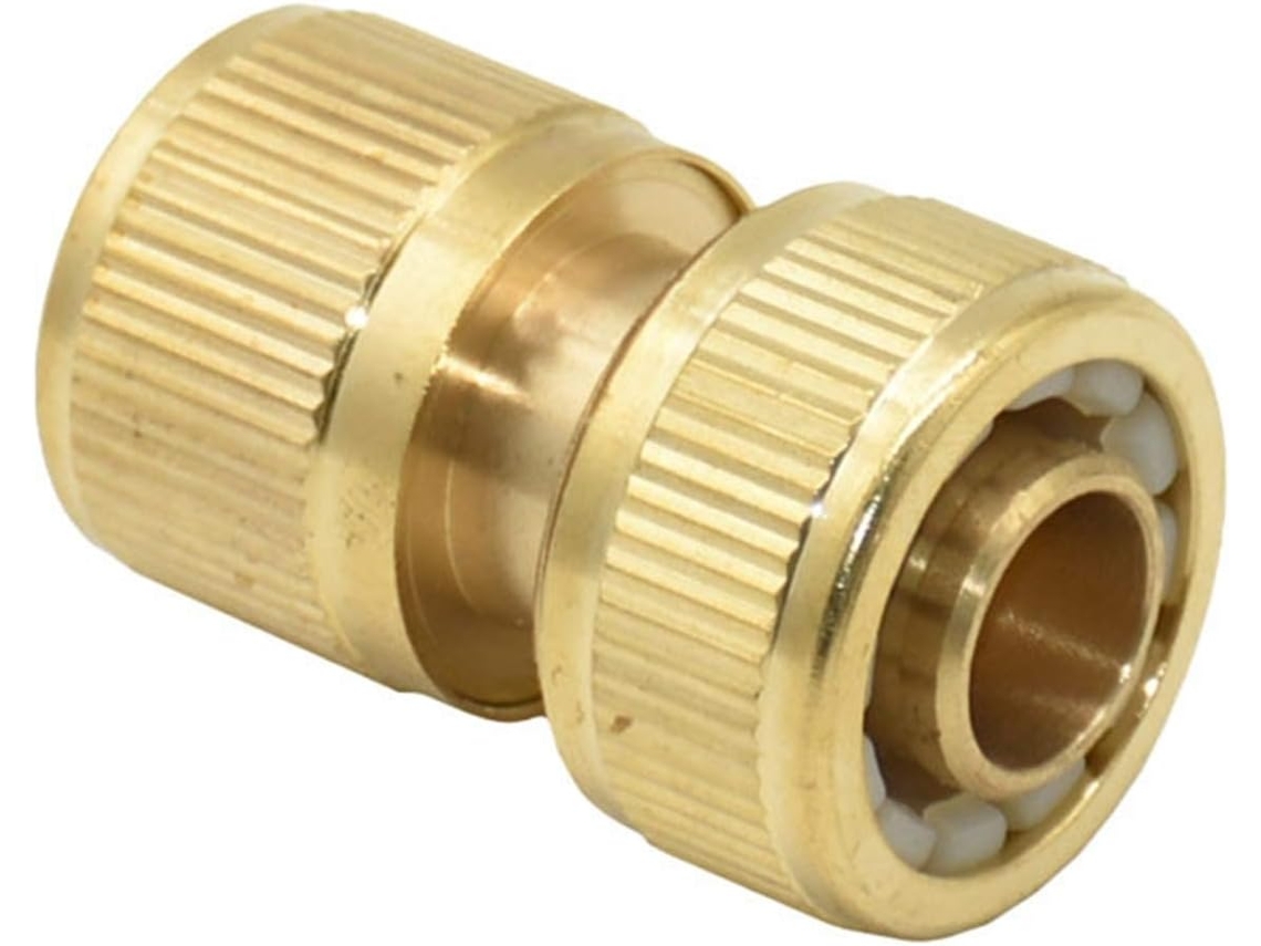 Adaptador De Conector Para Manguera Jardín 5/8 Pulgadas Pistola Agua Latón