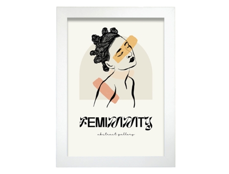 Póster NACNIC Pop Art Abstracto. Femme Fatale