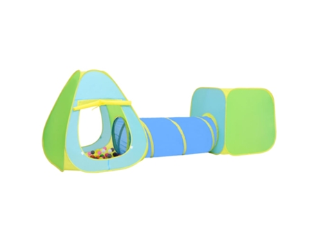 vidaXL Tienda de juegos para niños con 350 bolas multicolor