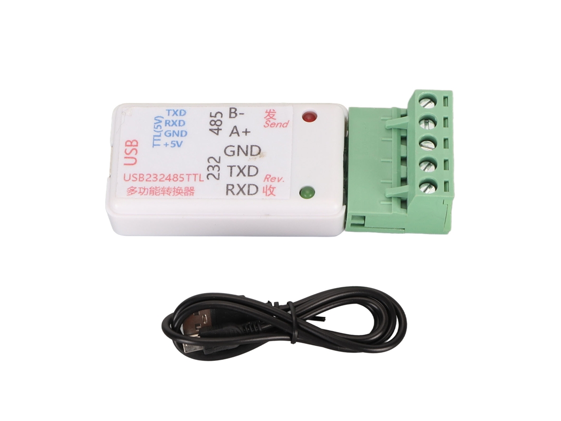 Conversor 3 En 1 De 232 A 485 Módulo De Puerto Serie Usb A 485 232 Con Indicador