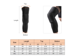 Rodilleras Para Deportes Como Ciclismo, Baloncesto Y Fútbol. Calcetines Elásticos Transpirables Hasta La Rodilla.