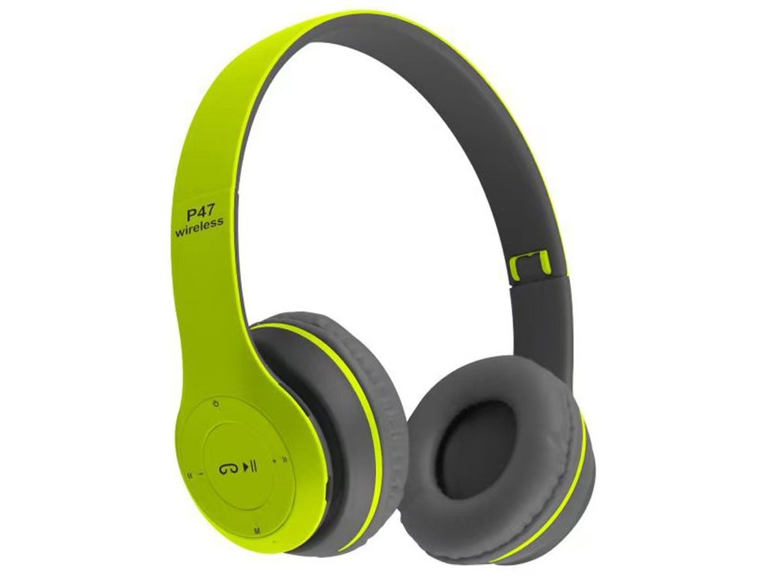 Auriculares inalámbricos estéreo para juegos y deportes P Series 5.0 Bluetooth P47 - Verde