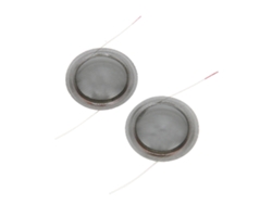 2 Tweeters De Bobina Móvil Con Cúpula De Película Acústica Transparente, Accesorio Para Altavoz