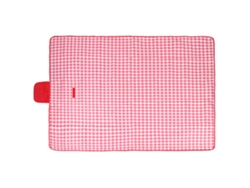 Rebe-manta De Picnic Impermeable Antimoho Para Camping Al Aire Libre, Cuadrados Rojos Y Blancos (195x200cm)