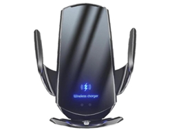 Cargador Carro Fast Auto Fixação Ventilação Sensor Yizhood Negro