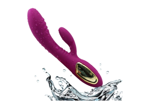 Chronus Consolador Vibrador Juguete Sexual Para Mujeres Silicona Impermeable Clitorial Chupando 10 Vibraciones Potentes Juguetes Sexuales Púrpura B...