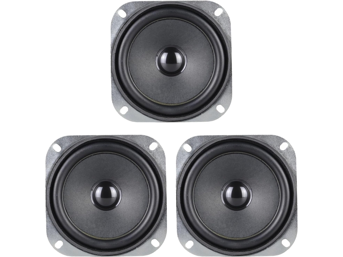 Altavoz De Tamaño Completo De 10,2 Cm Y 5 W Con Suspensión De Goma Para Graves.