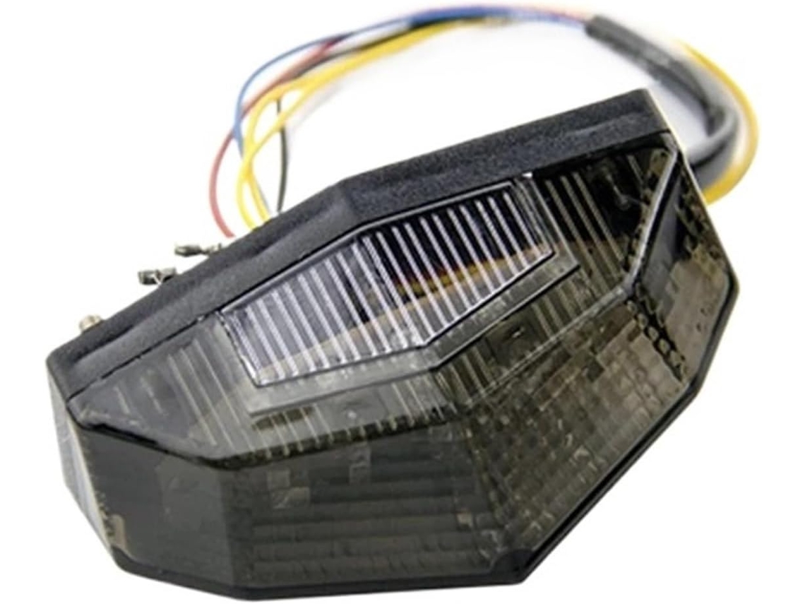 Luz Trasera Para Motocicleta Lohfgtar Fácil De Instalar Rendimiento