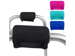 Covers De Asas Acolchados Para Andador, Ayuda De Movilidad, Almohadillas Para Asas De Andador - Confort Y Seguridad Negro