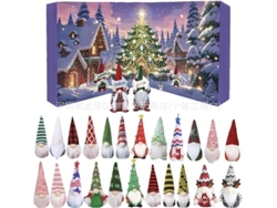 Calendario de Adviento de Papá Noel para Navidad 2025, caja de cuenta regresiva de 26 días, regalo de Navidad para niños, decoración de Panoona