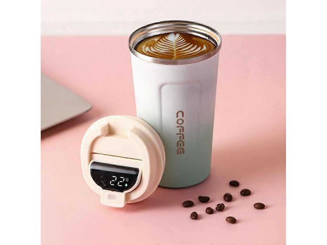 Botella térmica inteligente para café con pantalla LED y temperatura Ly Ebike