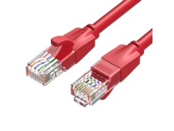 Cable de Red Rj45 Utp VENTION Iberf Cat.6/ 1M/ Rojo