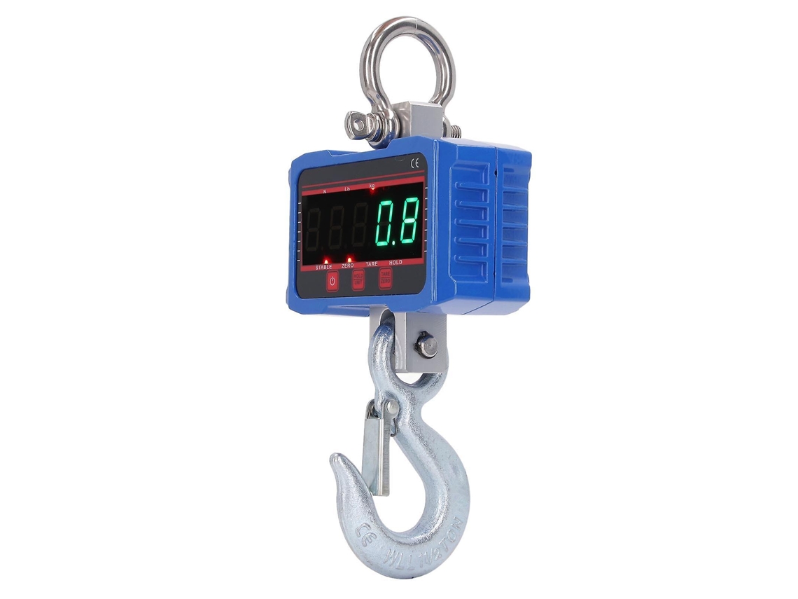 Báscula Colgante Digital Led Con Control Remoto 1000 Kg/2000 Lb Gertiz