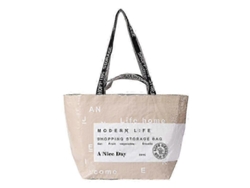 Bolsa de compras plegable de gran capacidad para supermercados: bolsa de compras impermeable y ecológica Q GOKOCO