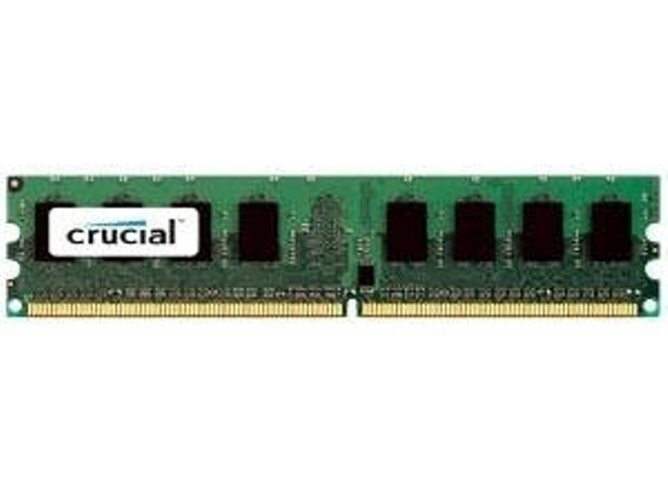 Memoria RAM DDR3 CRUCIAL CT51272BA186DJ (1 x 4 GB - 1866 MHz - CL 13 - Verde)