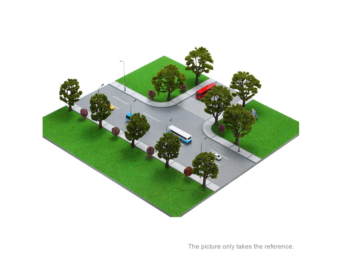 Modelo De Árbol De 4,7 Pulgadas Para Maquetas De Ferrocarril, Paisajes Y Dioramas A Escala 1:75.