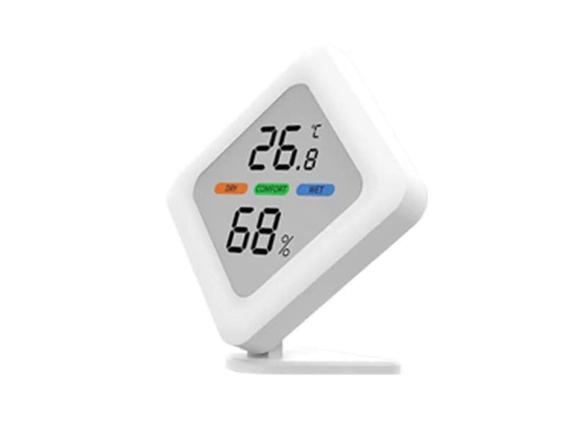 Termómetro e higrómetro digital GOKOCO para uso en interiores, termómetro portátil para oficina y sala de estar.