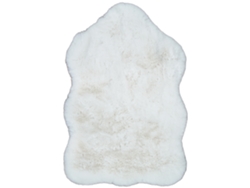 Consilio Concept Alfombra De Piel Sintética Sheepskin 60x90 Cm Marfil